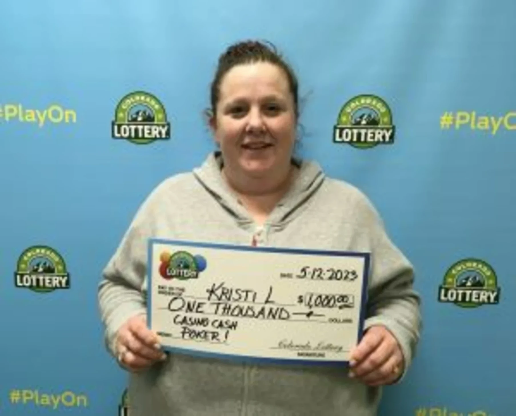 Kristi L. 将停靠站变成了$1,000的胜利！